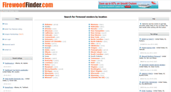 Desktop Screenshot of firewoodfinder.com